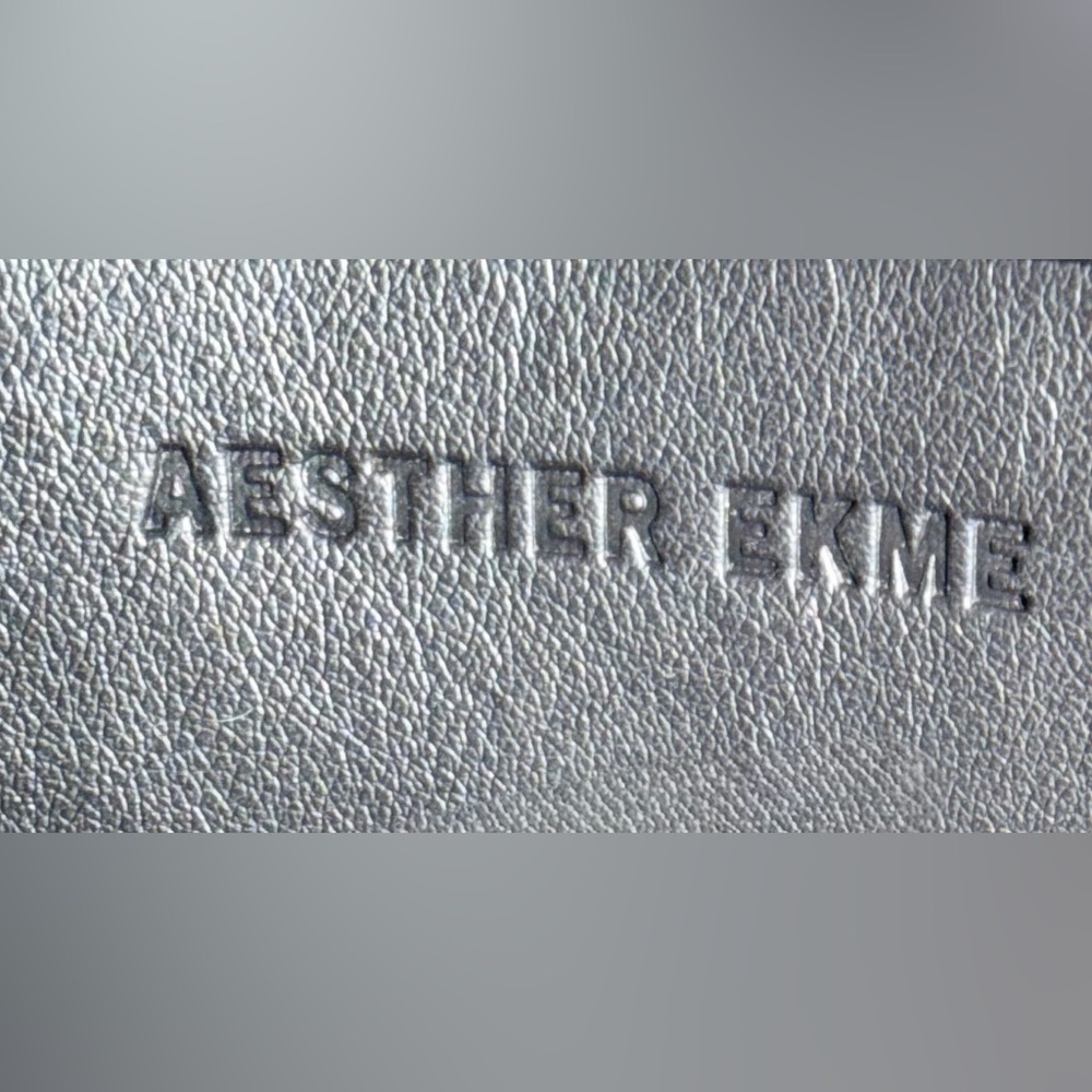 Black Aesther Ekme Leather Sac